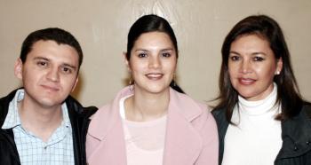 Agustín Prieto, Coco Rentería y Mayra Rentería.