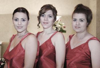 Paty de Sotomayor, Lilian Muñoz y Norma de Caracheo.
