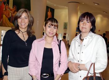 Brenda Castellanos, Rocío Rodríguez y Pilar Rodríguez