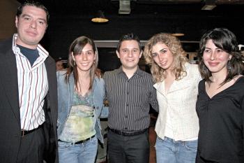 Elena Siller, Omar Coyoli, Angelina Siller y Ana Sofía Siller