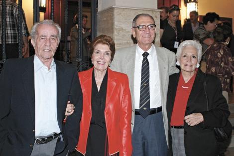 Carlos Ruenes, matilde M. de Ruenes, Manuel G. de Montenegro e Ivonne P. de Montenegro