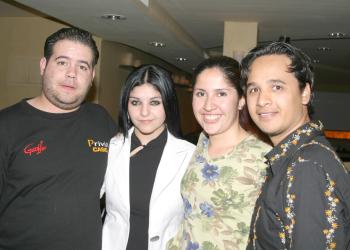 Luis García, Jéssica Rodríguez, Lily Castorena y Érick Medellín.