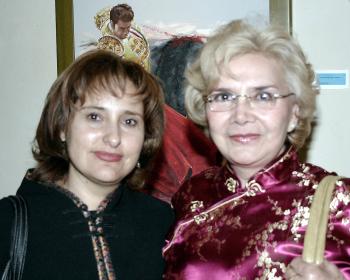 Alicia de Reveles y Silvia Rojo de Juárez.