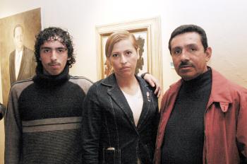 Ricardo Corazón, Marina Vitela y Humberto Orona.