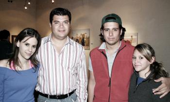 Margarita Chiffer, Miguel Arriola, Jennifer Chiffer y Juan Carlos González.