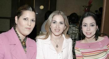 Mónica Morales, Mónica Aranda y Dulce Rodríguez.