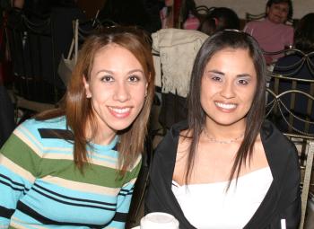 Lucía Mire y Josefina Saucedo.