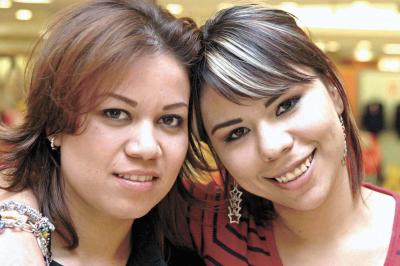 Diana de la Rosa y Male Rodríguez.