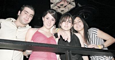 Bernardo Mendoza, María José Jiménez, Ana Gaby Humphrey y Alejandra Celayo.