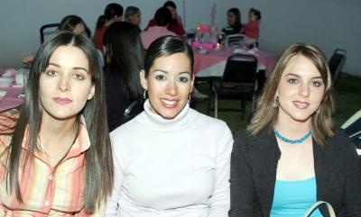 Ileana Salsamendi, Lauras Mestas y Sofía de Marcos.