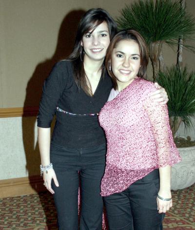 Lydia Martínez e Irma Eugenia Gómez.