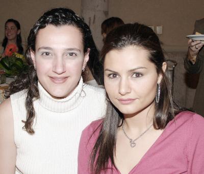 María Dabdoub e Hilda Calderón.