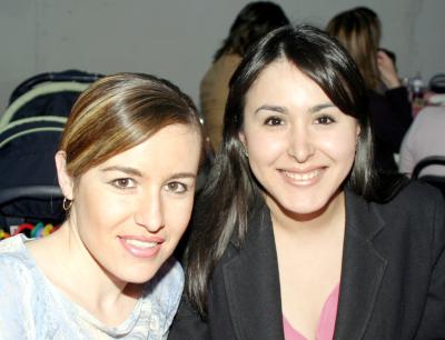 Montserrat de Saracho y Elisa Esparza.