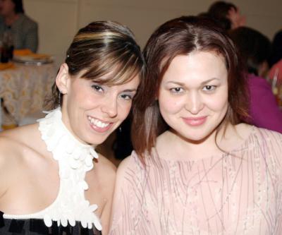 Sabina Rubio y Maika Ortiz.