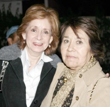 María Elena de Castillo y Lupita de Ocampo