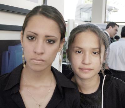 Citlalli Ledesma y Ariadna Ledesma