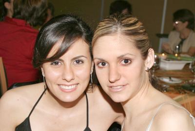 14 de marzo 2005

 Soraya Zreik y Laura de la Parra de Baca.