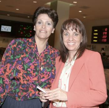 Ana Lyz de Mejía y Mary Tere MartínBringas.