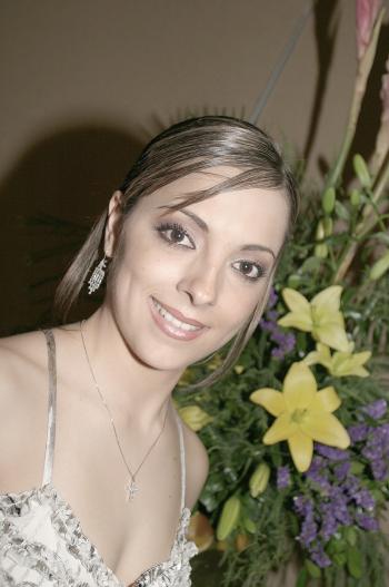 Ileana del Río Guerrero captada en su primera despedida de soltera.