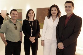Arturo Dena, Mónica Bernal, Lourdes Bernal  y Salvador Alvídrez.