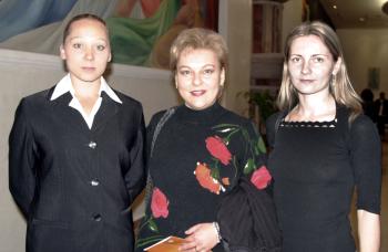 Deniza Kouznetchonkova, Natalia Riazanova y Liliana Akatova.
