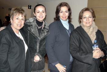 Mary Sada, Brenda Madero, Bertha Madero y Angélica Leal.