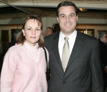 Marcela de Sotomayor y Andrés Sotomayor.