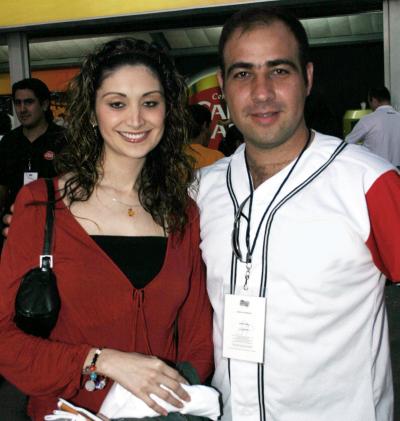 Fernanda Contreras y Alex Pérez.