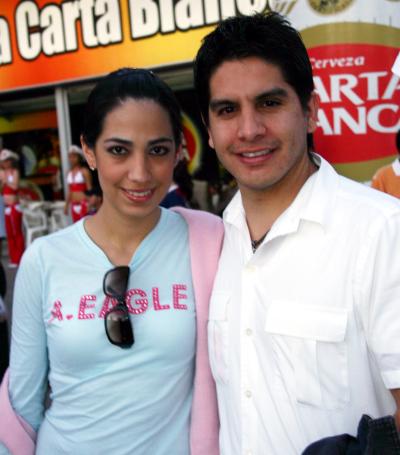 Luisa Díaz Durán y Daniel Trejo