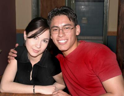 Ivonne González y David Barraza.