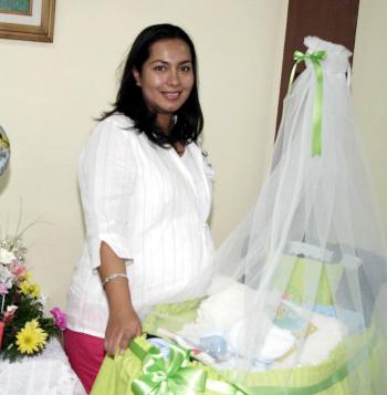 Pily de ávila disfrutó de una fiesta de canastilla.