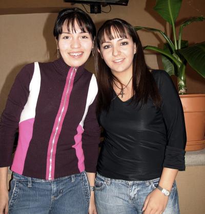 Ale Alvarado e Isabel García de la Peña.