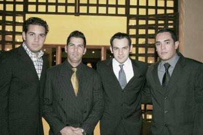 d Diego Arroyo, Javier Martínez, Carlos Díaz y Rodrigo Barbosa.