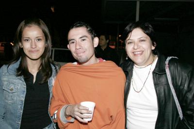 Patricia Ortega, Israel Herrera y Elsa Reyes