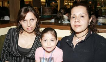 Betty Padilla, Andrea Ortiz y Wendy Holguín