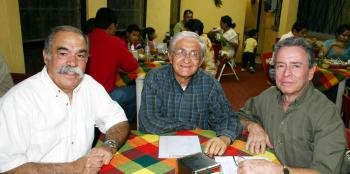 José Dibildox, Rubén Samano y Roberto Rodríguez.