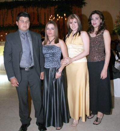 Juan Carlos Barraza, Rebeca Reyes, Yéssica Cisneros e Ileana Correa.