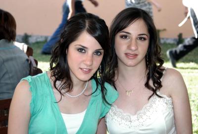 María José Jiménez y Regina Ibargüengoitia