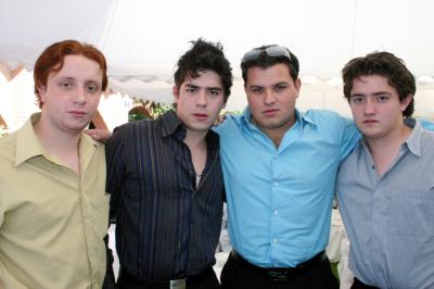 Eneko Balausteguigoitia, Carlos Martínez, édgar Valadez y Christopher Sánchez.