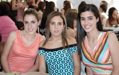 Carla Setién, María Fernanda Borbolla y Ana Luisa García.