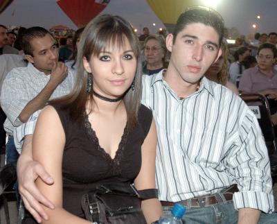 12 de abril 
Susana Villanueva y Sergio Félix.