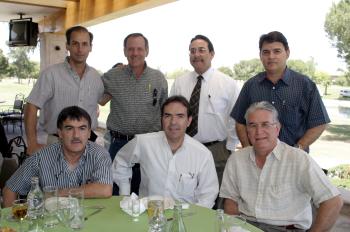 Alejadro Diez, Fernando Humphrey, Armando Navarro, Alberto Martínez, Jaime Murra, Fernando Marroquín y Jorge Cepeda.
