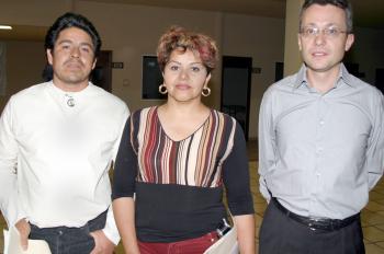 Juan Gerardo Pacheco, Gloria Medina y Guiilles Guey