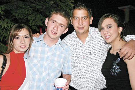 Laura García, Rodrigo Murra, Marcelo Valdés y Katya Nahle