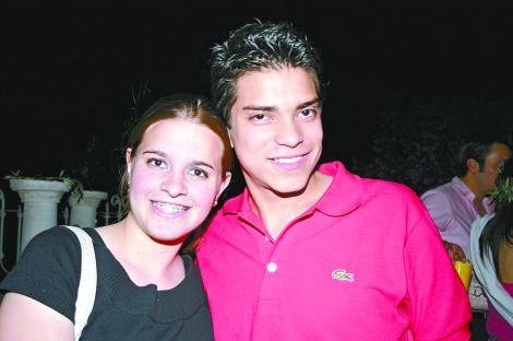 Ana Gaby González y Diego Saucedo