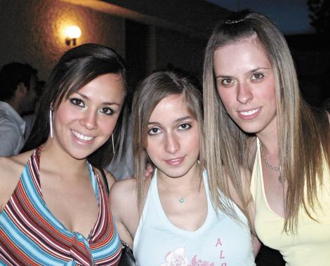 Natalia Ávalos, Diana Ramírez y Paty Secunza