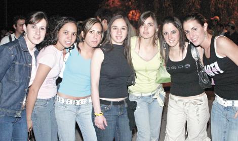 Mariana Larrínaga, Diana Nahle, Mary Fer Borbolla, Regina Ibarguengoytia, Ana Gaby Humphrey, Maria Jose Jiménez y Carla Setién