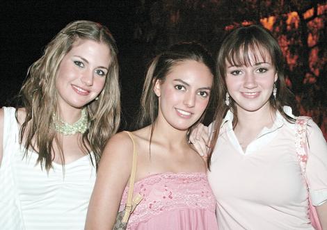 Mayosa Barboglio, Marycarmen Garrido, Luisa Martínez