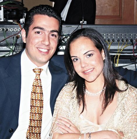 Alejandro Ramos y Priscila Hernández