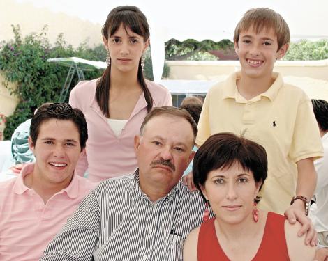 Cristy Belausteguigoitia, Iñigo Rumayor Belausteguigoitia, Andoni Rumayor Belausteguigoitia, Lito Rumayor y Lourdes Belausteguigoitia de Rumayor